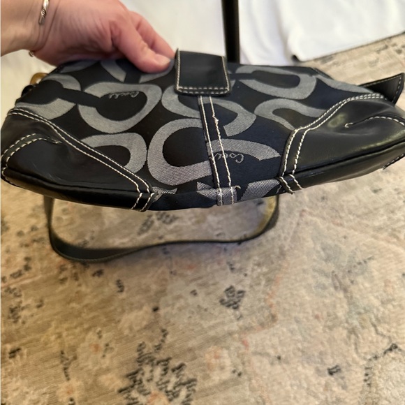 Coach Black and White Crossbody Bag - Picture 5 of 11